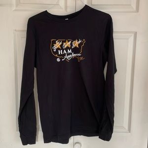 Hamilton “Ham Across America” large cotton men’s t-shirt